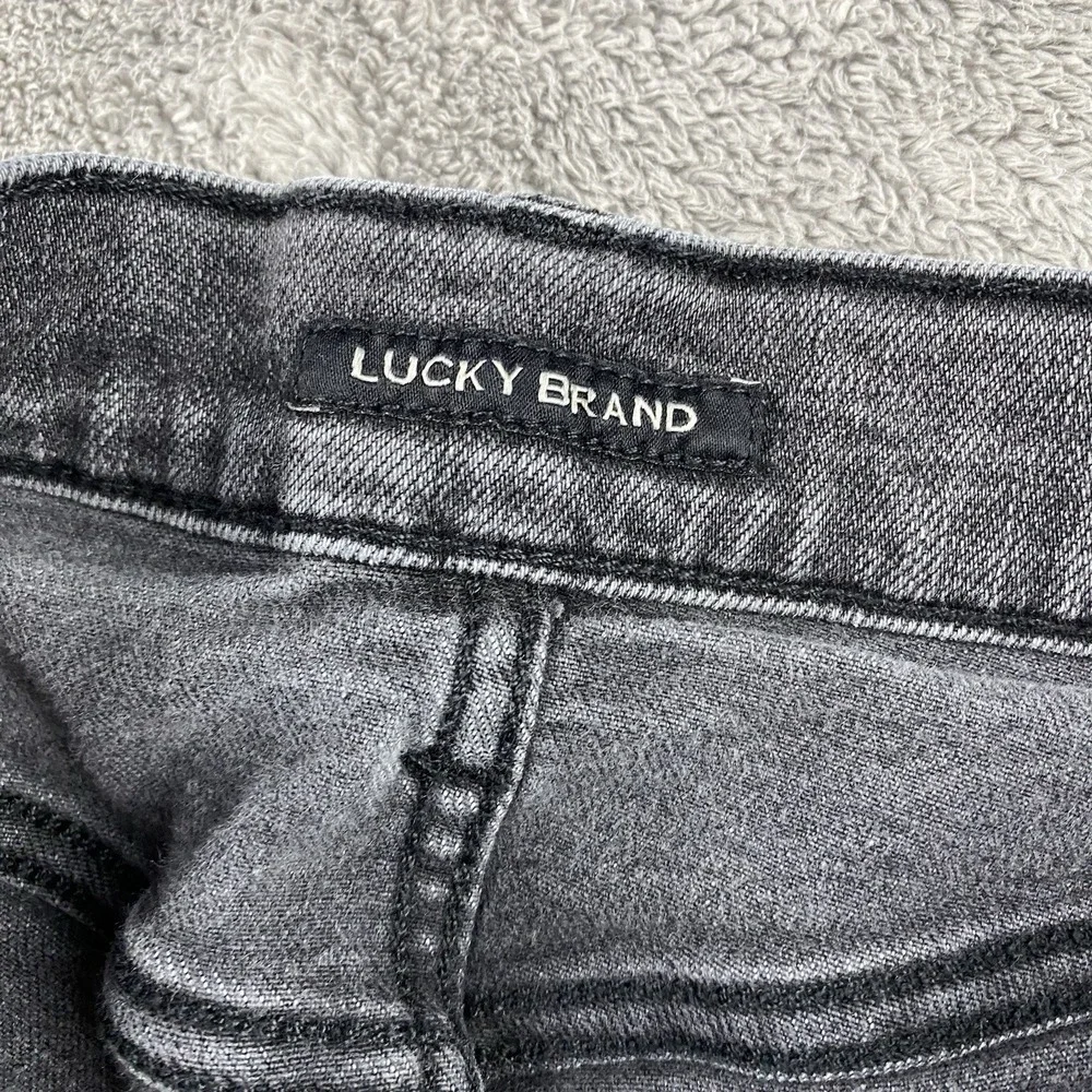 Lucky Brand 411 Athletic Taper Jeans Mens 30x29 Gray Denim Mid Rise